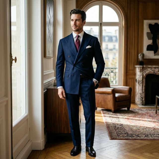 Navy Suit