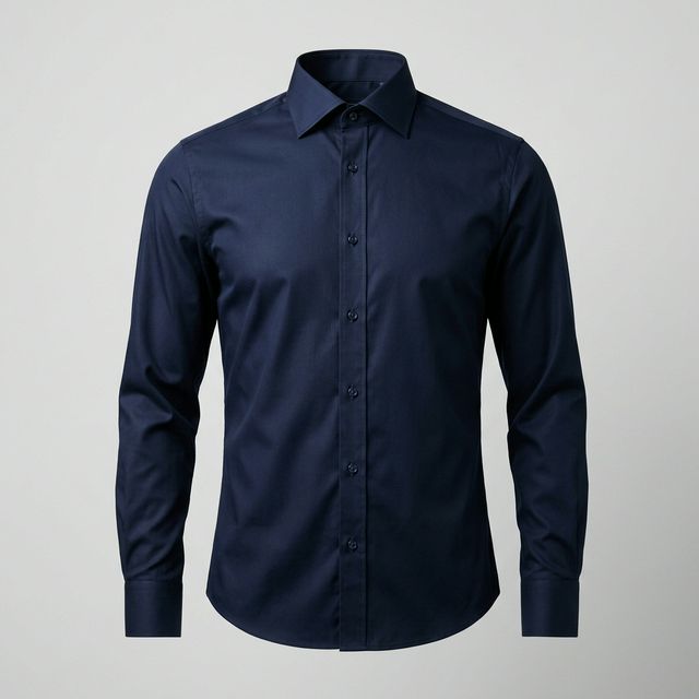 Navy Formal Shirt