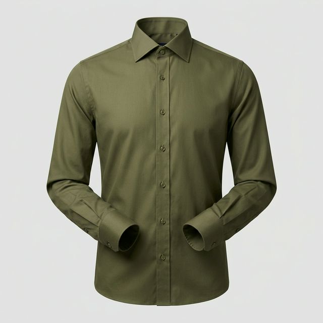 Olive Formal Shirt